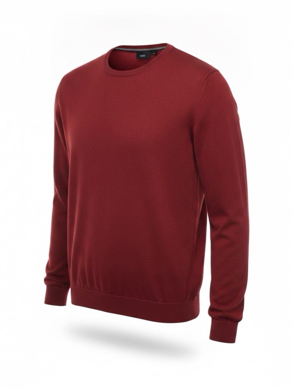 Men's Crewneck Sweater - Burgundy